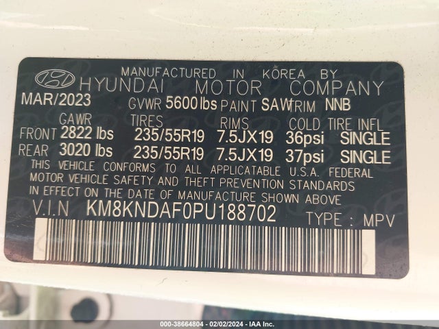 Hyundai Ioniq 5 Sel 2023 KM8KNDAF0PU188702 Image 9