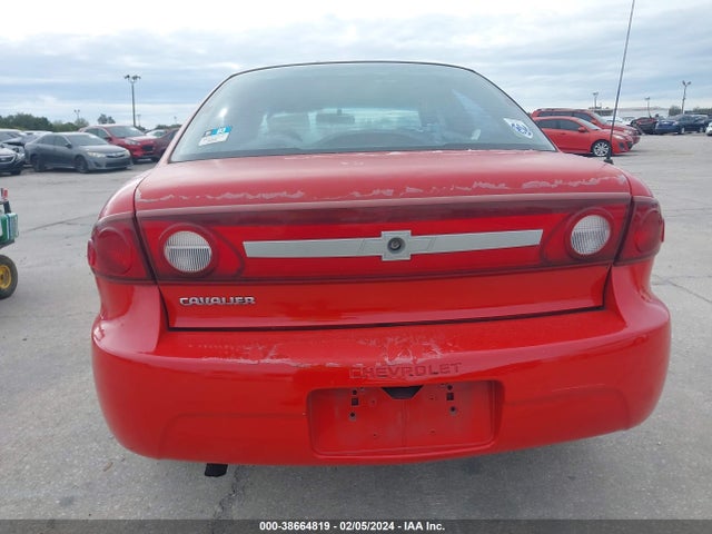 2004 CHEVROLET CAVALIER VIN: 1G1JC52F147108160