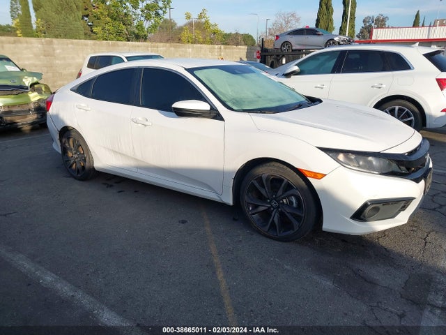 2019 HONDA CIVIC SPORT VIN: 2HGFC2F84KH573249