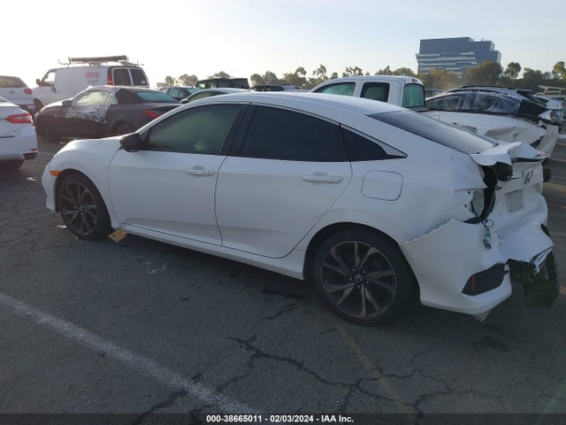 2019 HONDA CIVIC SPORT VIN: 2HGFC2F84KH573249