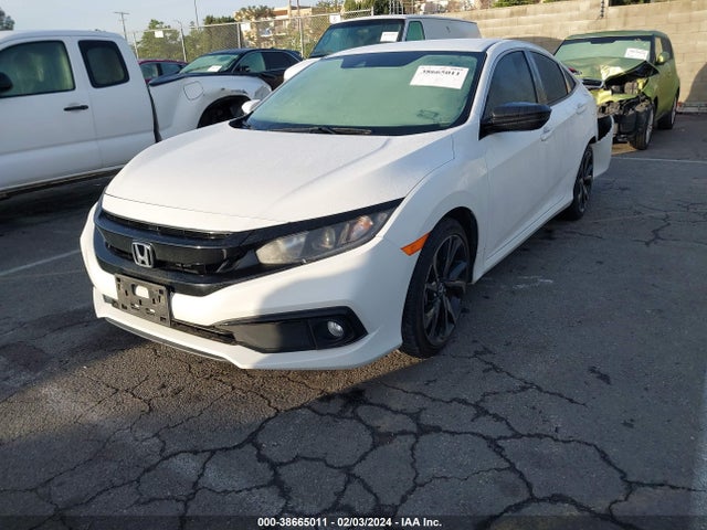 2019 HONDA CIVIC SPORT VIN: 2HGFC2F84KH573249
