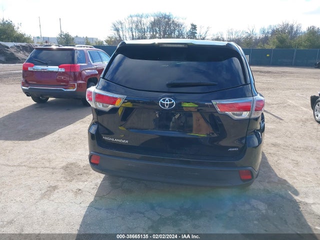 Toyota Highlander Le V6 2016 5TDBKRFH5GS300581 Image 17