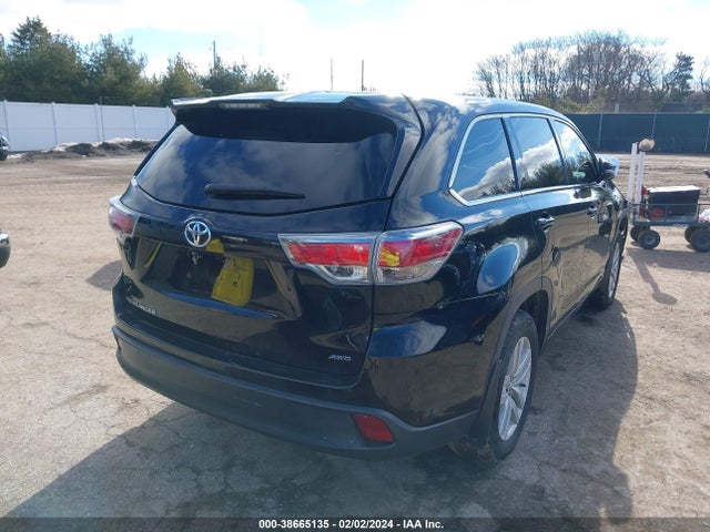 Toyota Highlander Le V6 2016 5TDBKRFH5GS300581 Image 4