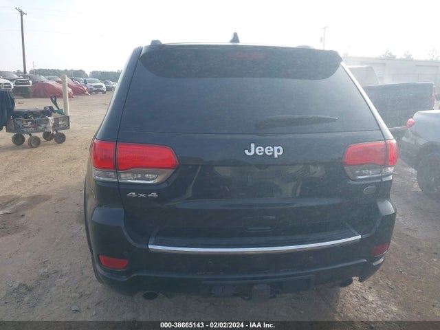 2018 JEEP GRAND CHEROKEE OVERLAND 4X4 VIN: 1C4RJFCG4JC296284