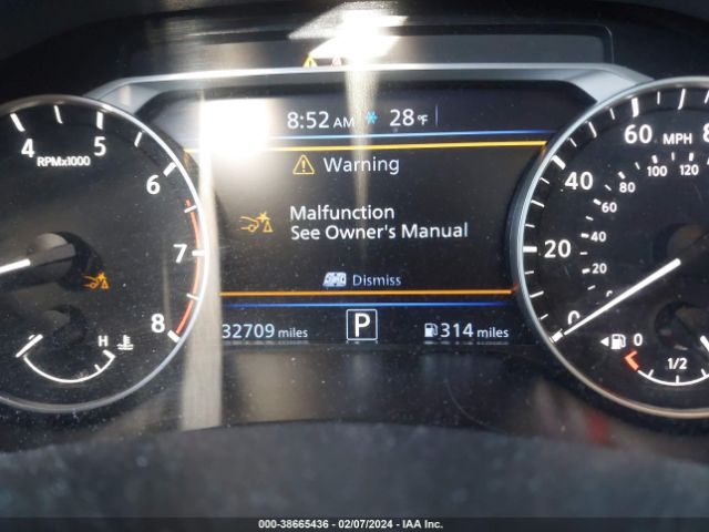 1N4BL4DW5MN386094 Nissan Altima Sv Intelligent Awd