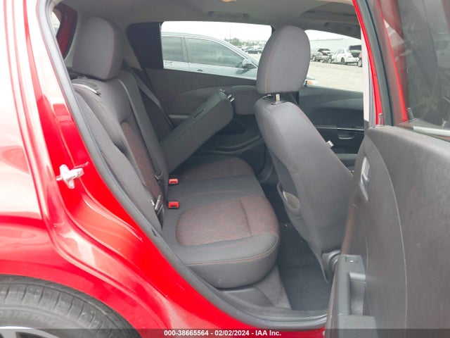 Chevrolet Sonic Lt Auto 2017 1G1JD6SB8H4166337 Image 8