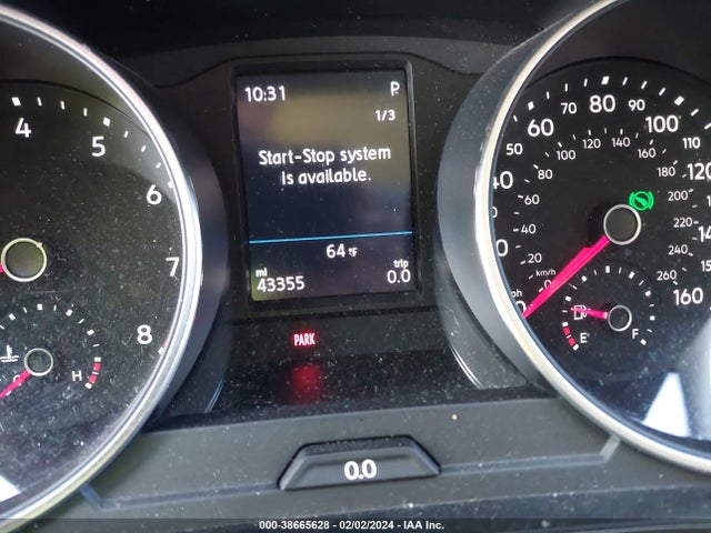 3VV1B7AX7KM142608 Volkswagen Tiguan 2.0t S
