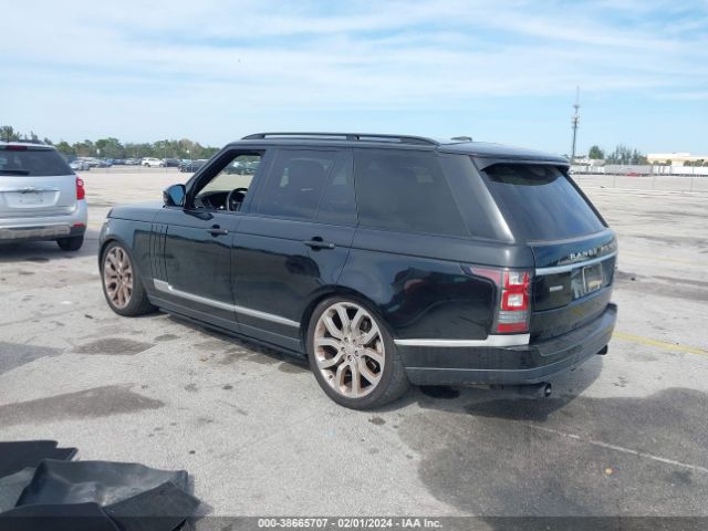 SALGS2TF0FA210209 Land Rover Range Rover 5.0l V8 Supercharged