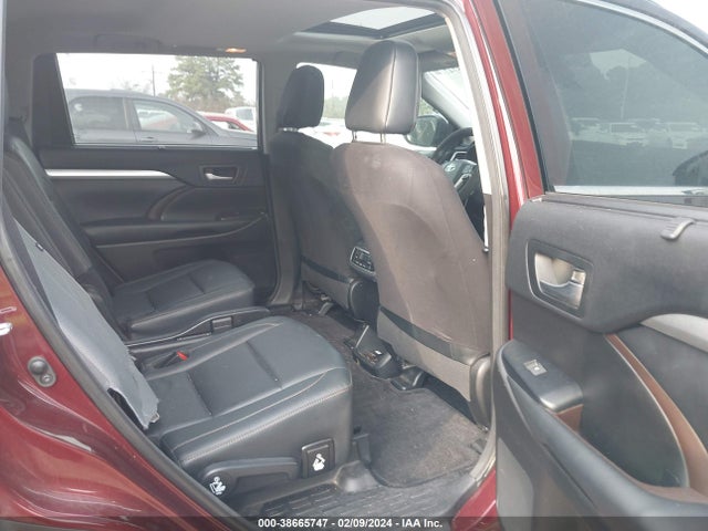 Toyota Highlander Xle 2018 5TDKZRFH7JS249507 Image 8