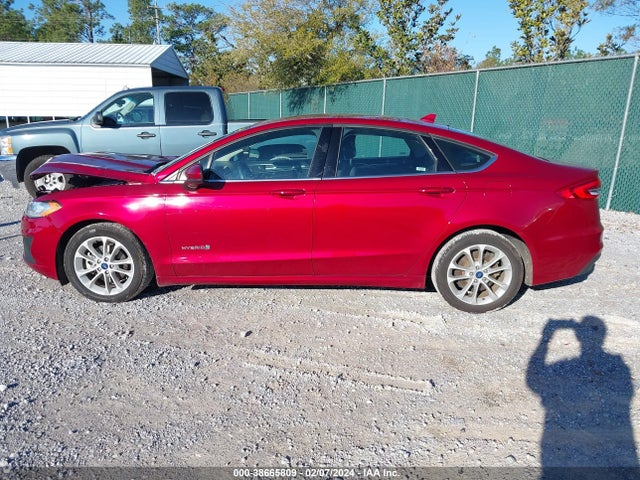 Ford Fusion Hybrid Se 2019 3FA6P0LU9KR206706 Image 14
