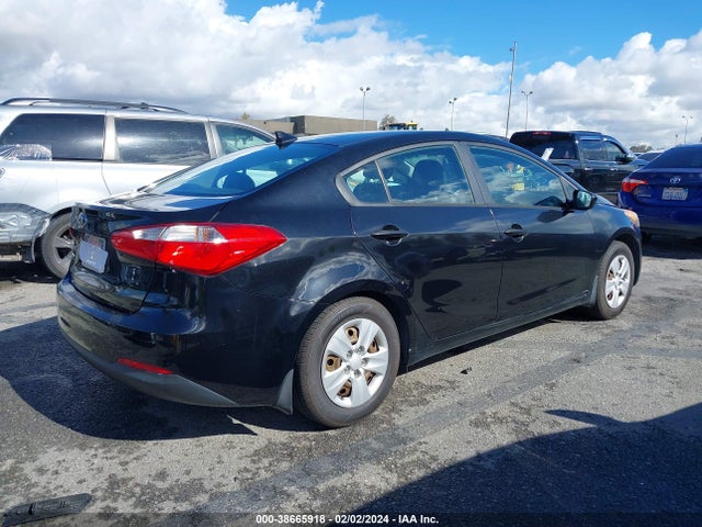 2016 KIA FORTE LX VIN: KNAFK4A62G5494869
