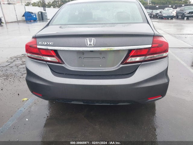 2015 HONDA CIVIC LX VIN: 19XFB2F53FE208781