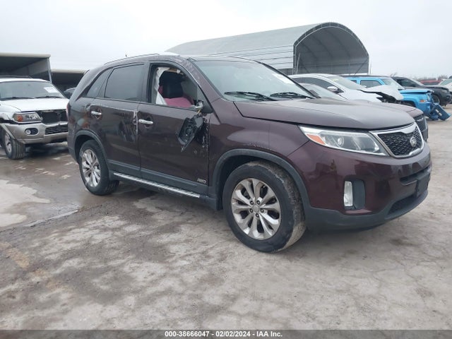 KIA Sorento Ex V6 2014 5XYKUDA71EG498355 Image 1