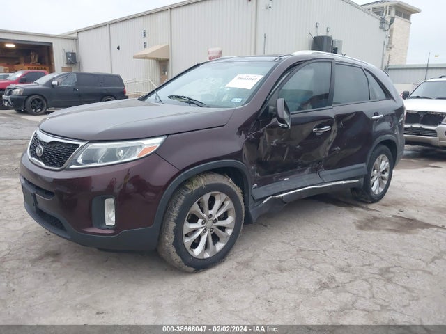 KIA Sorento Ex V6 2014 5XYKUDA71EG498355 Image 2