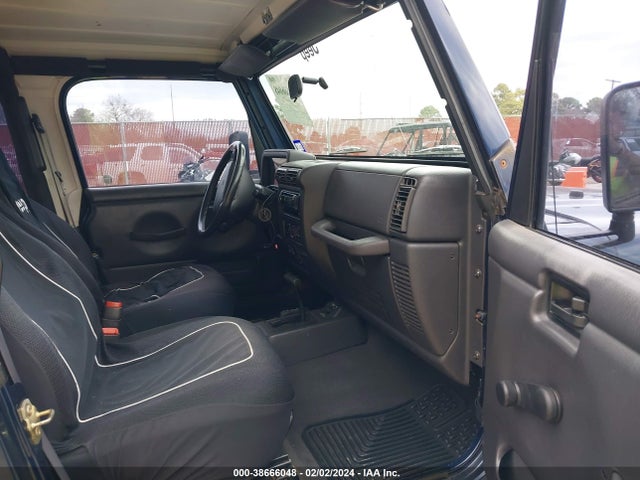 2002 JEEP WRANGLER X VIN: 1J4FA39S42P775466