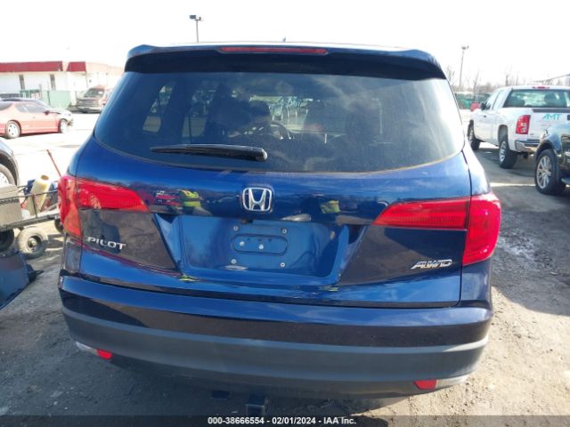 5FNYF6H57HB069544 Honda Pilot Ex-l