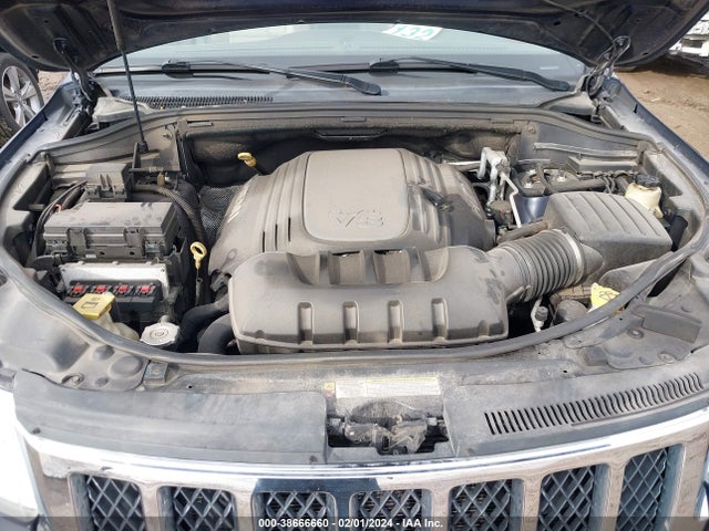 2012 JEEP GRAND CHEROKEE OVERLAND VIN: 1C4RJFCTXCC274936