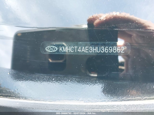 Hyundai Accent Value Edition 2017 KMHCT4AE3HU369862 Image 9