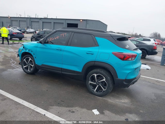 Chevrolet Trailblazer Awd Rs 2022 KL79MUSL5NB060262 Image 3