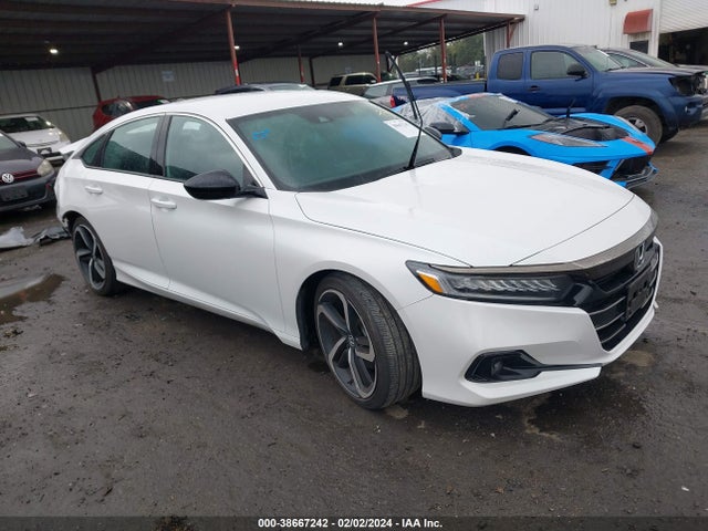 Honda Accord Sport 2021 1HGCV1F37MA105447 zdjęcie główne