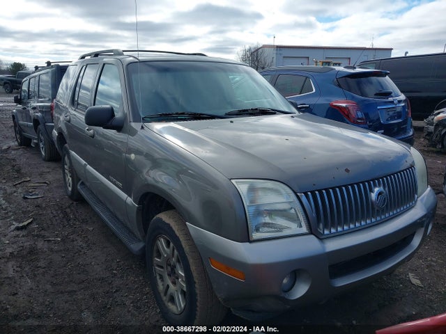 2002 MERCURY MOUNTAINEER VIN: 4M2ZU86W522J36468