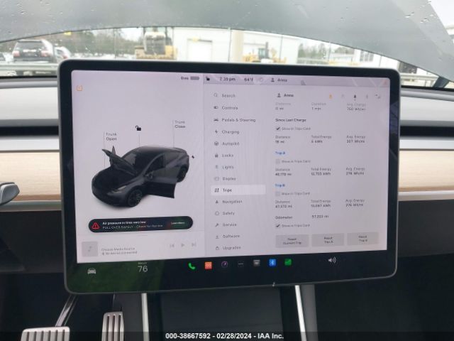 5YJYGDEF4LF001273 Tesla Model Y Long Range Dual Motor All-wheel Drive/performance Dual Motor All-wheel Drive