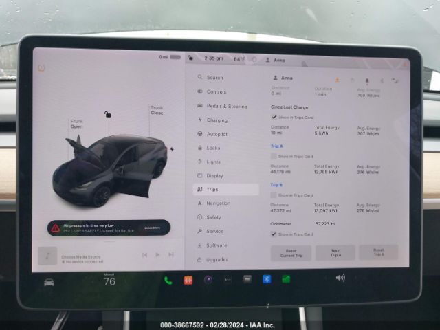 5YJYGDEF4LF001273 Tesla Model Y Long Range Dual Motor All-wheel Drive/performance Dual Motor All-wheel Drive