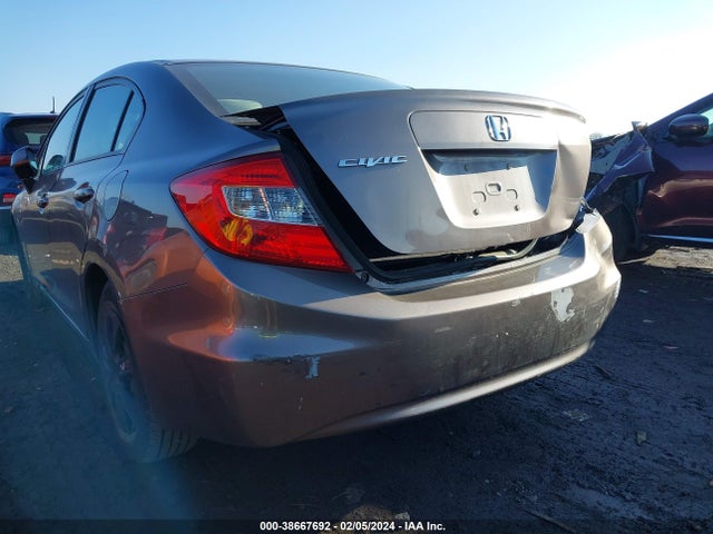2012 HONDA CIVIC LX VIN: 2HGFB2F54CH598033