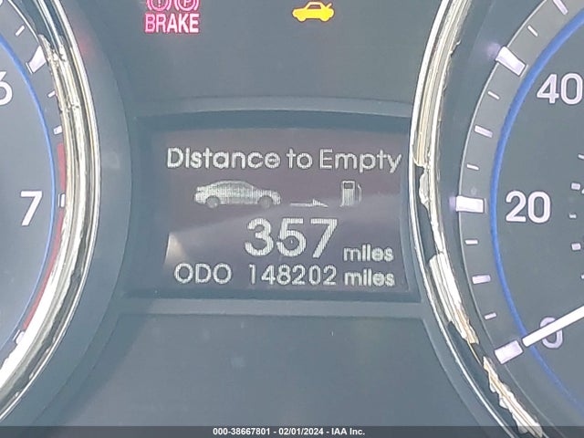 2013 HYUNDAI SONATA GLS VIN: 5NPEB4AC9DH663141