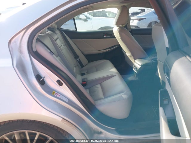 38668140 :رقم المزاد ، JTHBF1D2XE5012948 vin ، 2014 Lexus Is 250 مزاد بيع