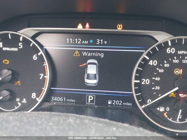 1N4BL4DW2MN338472 Nissan Altima Sv Intelligent Awd