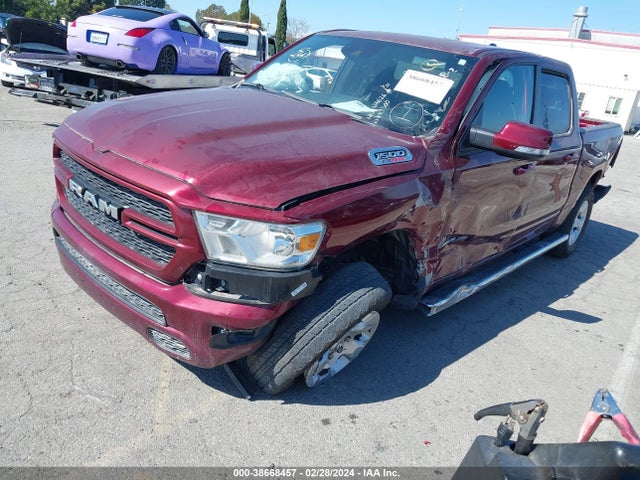 RAM 1500 Big Horn  4x2 5'7 Box 2022 1C6RREFM4NN126626 Image 2