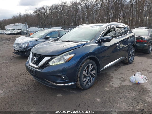 Nissan Murano Platinum 2015 5N1AZ2MH3FN220889 Image 2
