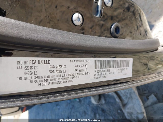 Dodge Challenger Sxt 2019 2C3CDZAG8KH735359 Image 9