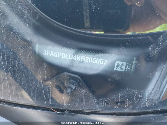 Ford Fusion Hybrid Se 2019 3FA6P0LU4KR205057 Image 9
