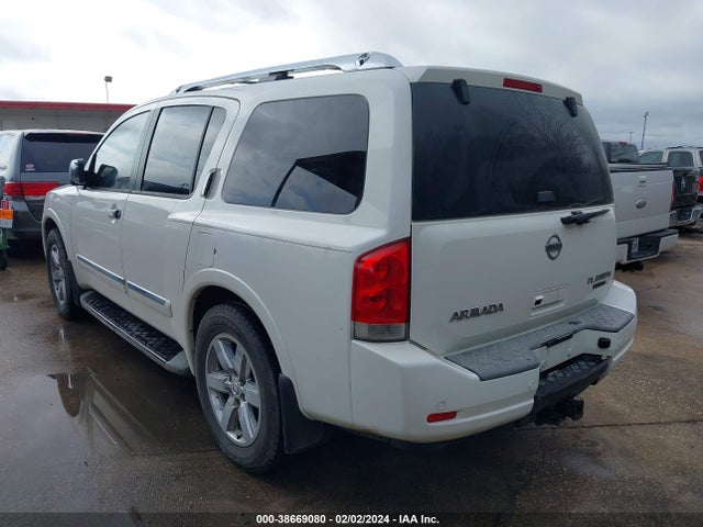2010 NISSAN ARMADA PLATINUM VIN: 5N1BA0NF3AN622577