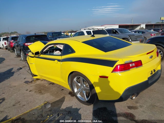 Chevrolet Camaro 1lt 2014 2G1FB1E34E9258458 Image 3