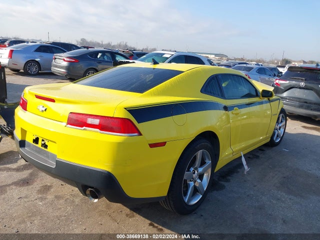 Chevrolet Camaro 1lt 2014 2G1FB1E34E9258458 Image 4