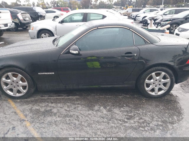 2003 MERCEDES-BENZ SLK-CLASS 2.3L VIN: WDBKK49F63F278192