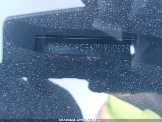 WBS6G9C56JD950223 BMW M6