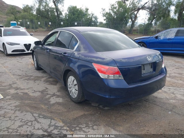 2009 HONDA ACCORD 2.4 LX VIN: 1HGCP26309A009537