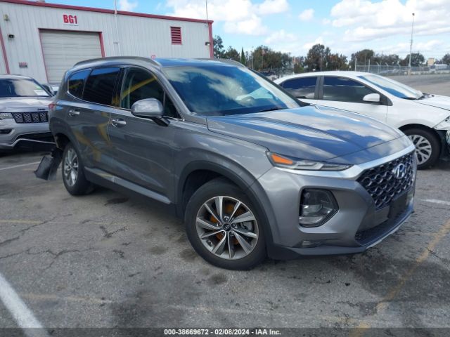2019 HYUNDAI SANTA FE 5NMS33AD6KH103249