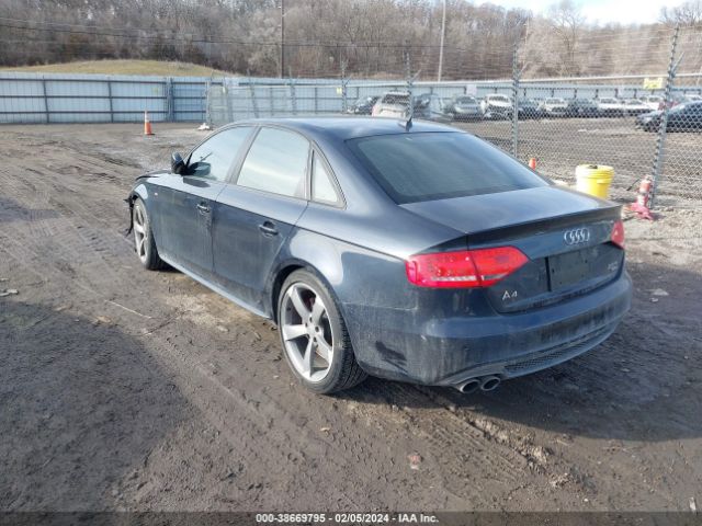 2012 AUDI A4 WAUKFAFL7CA072422 Photo 2