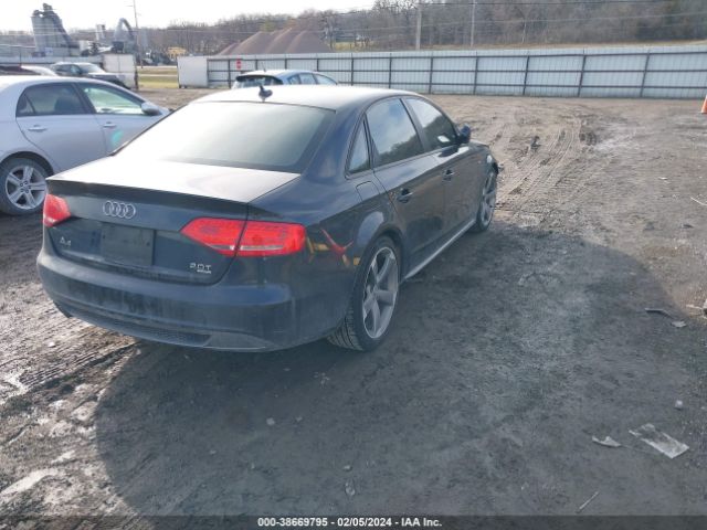 2012 AUDI A4 WAUKFAFL7CA072422 Photo 3