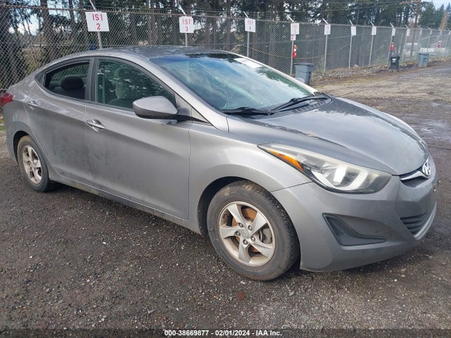 2014 HYUNDAI ELANTRA SE VIN: 5NPDH4AE0EH482152