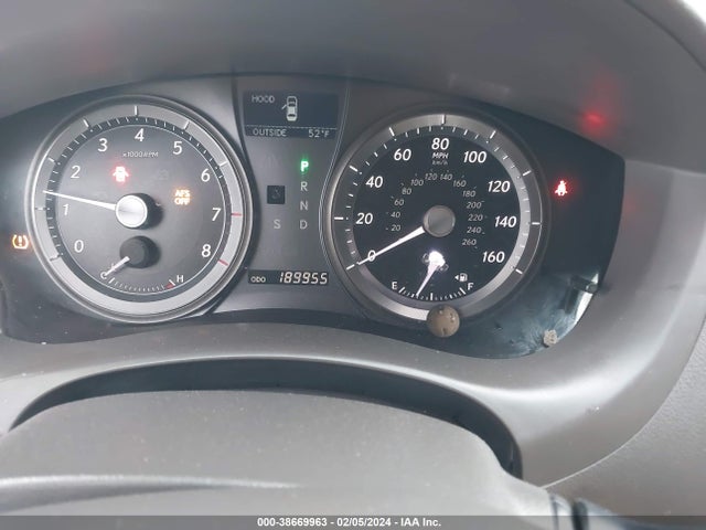 2008 LEXUS ES 350 BASE (A6) VIN: JTHBJ46GX82255643
