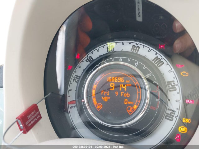 Aukcja sprzedaży 2012 Fiat 500 Pop, vin: 3C3CFFARXCT209849, numer aukcji: 38670101