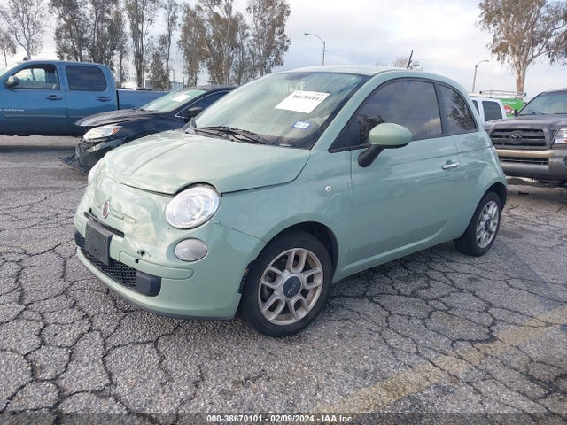 2012 FIAT 500 3C3CFFARXCT209849 Photo 1