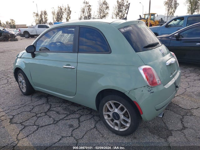 2012 FIAT 500 3C3CFFARXCT209849 Photo 2