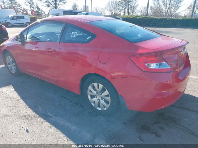 2012 HONDA CIVIC LX VIN: 2HGFG3B50CH510561